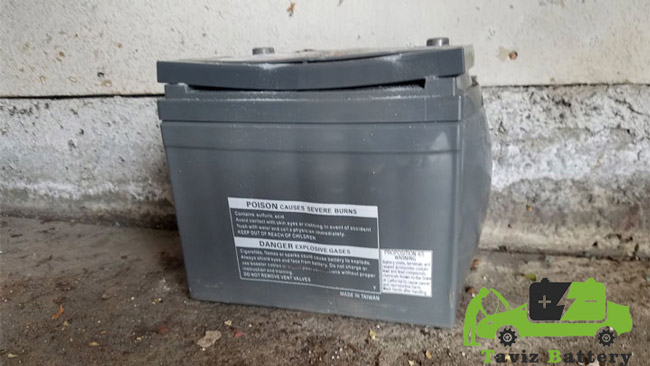 باد کردن و متورم شدن باتری اتمی خودرو