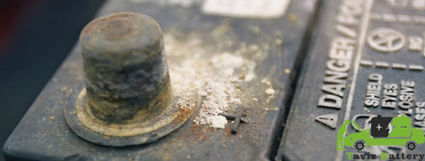 سولفاته شدن سر باتری