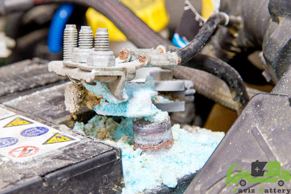 سولفاته شدن باتری اتمی خودرو